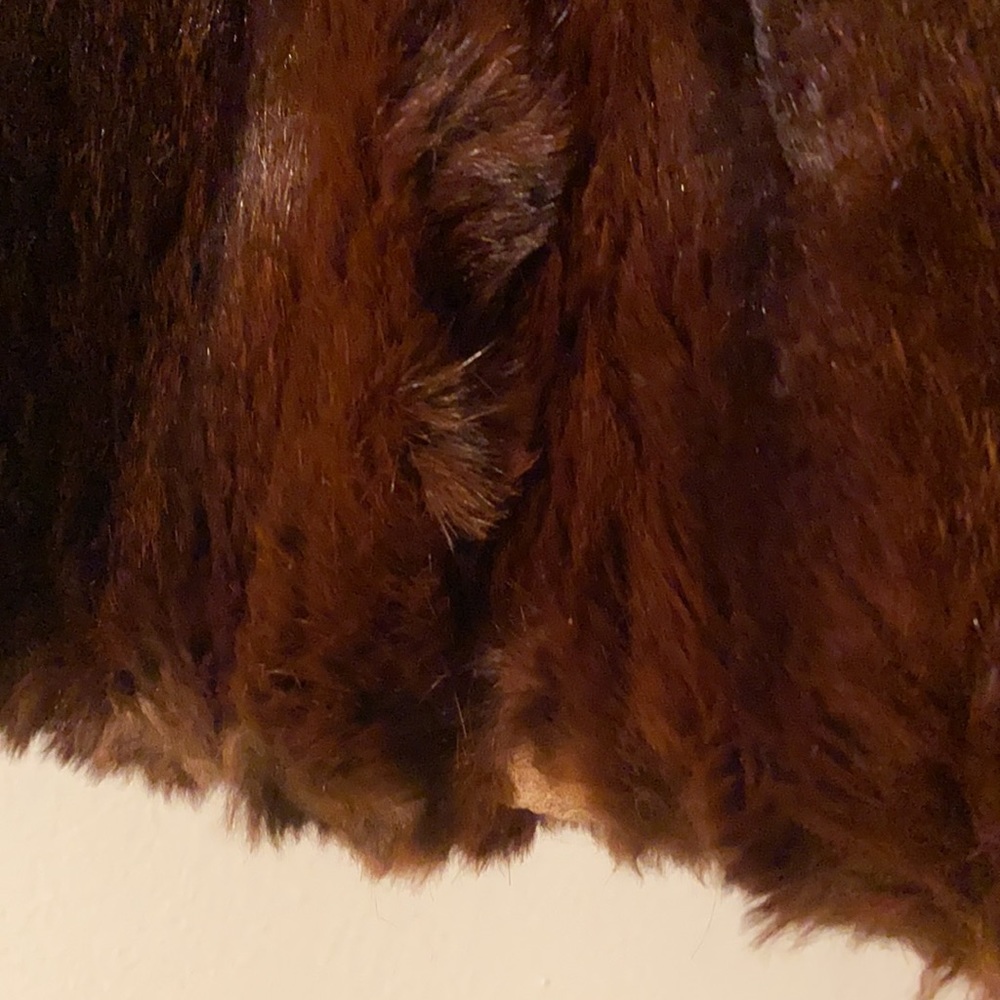 🔥✨Silver Fox Vintage Fur Cape Coat - Picture 16 of 17